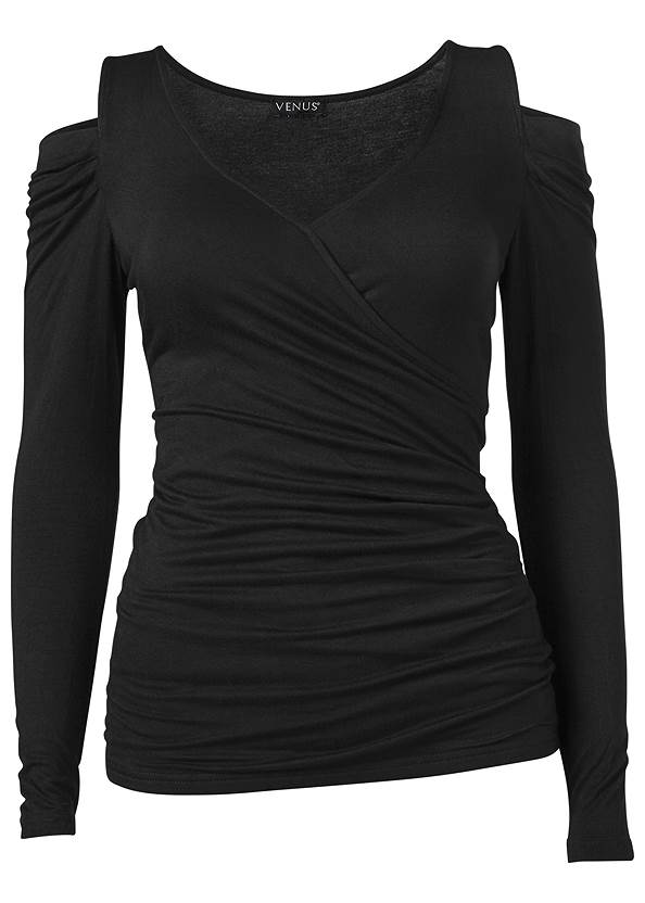Alternate view Draped Sleeve Top, Any 2 Tops For $49