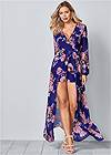 Front view Printed Romper