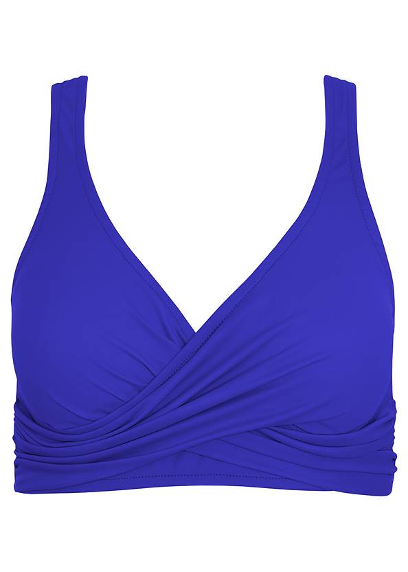 Lovely Lift Wrap Bikini Top in Cobalt Blue | Bikini | VENUS