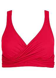 Red Hot Lovely Lift Wrap Bikini Top | VENUS