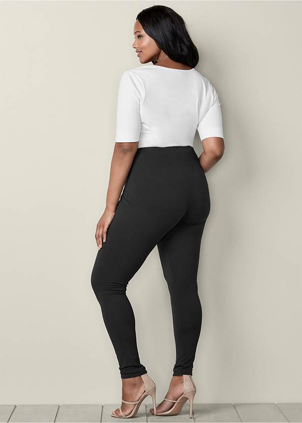 Back View Basic Leggings