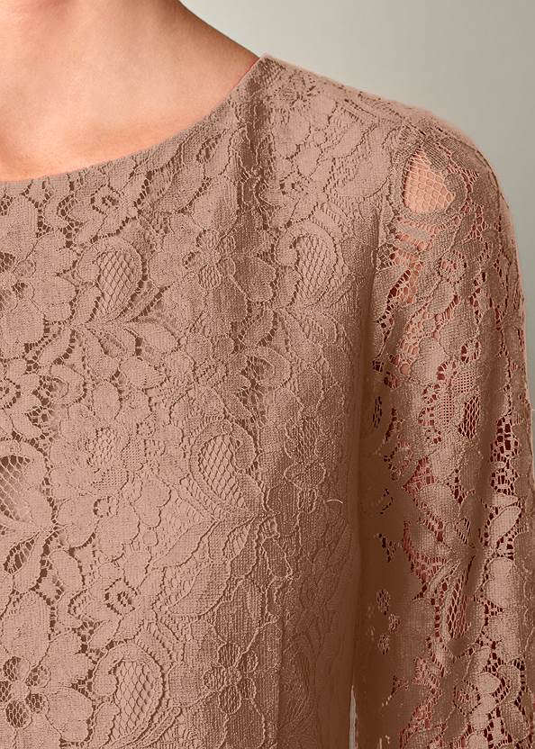 Alternate view Sleeve Detail Lace Dress