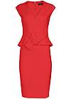Front view Bow Detail Bodycon Dress