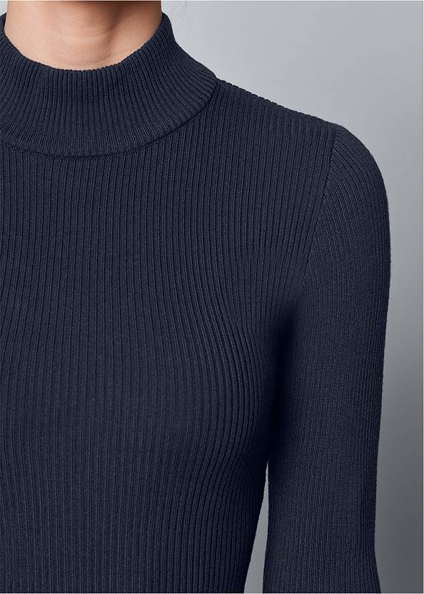 Alternate View Sleeve Detail Sweater Dress