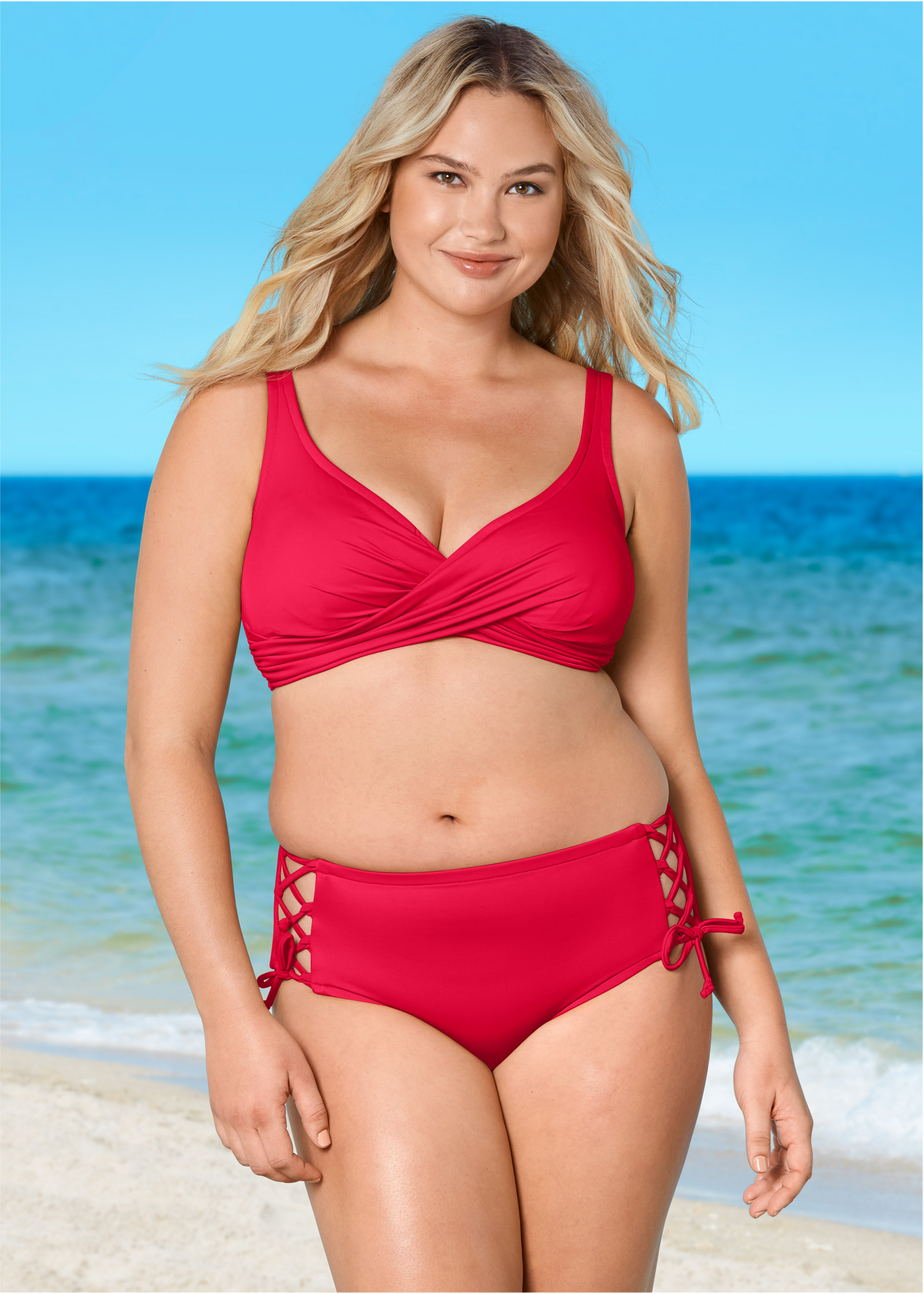 best swimsuit style for plus size