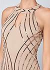Alternate View Sequin Detail Long Dress