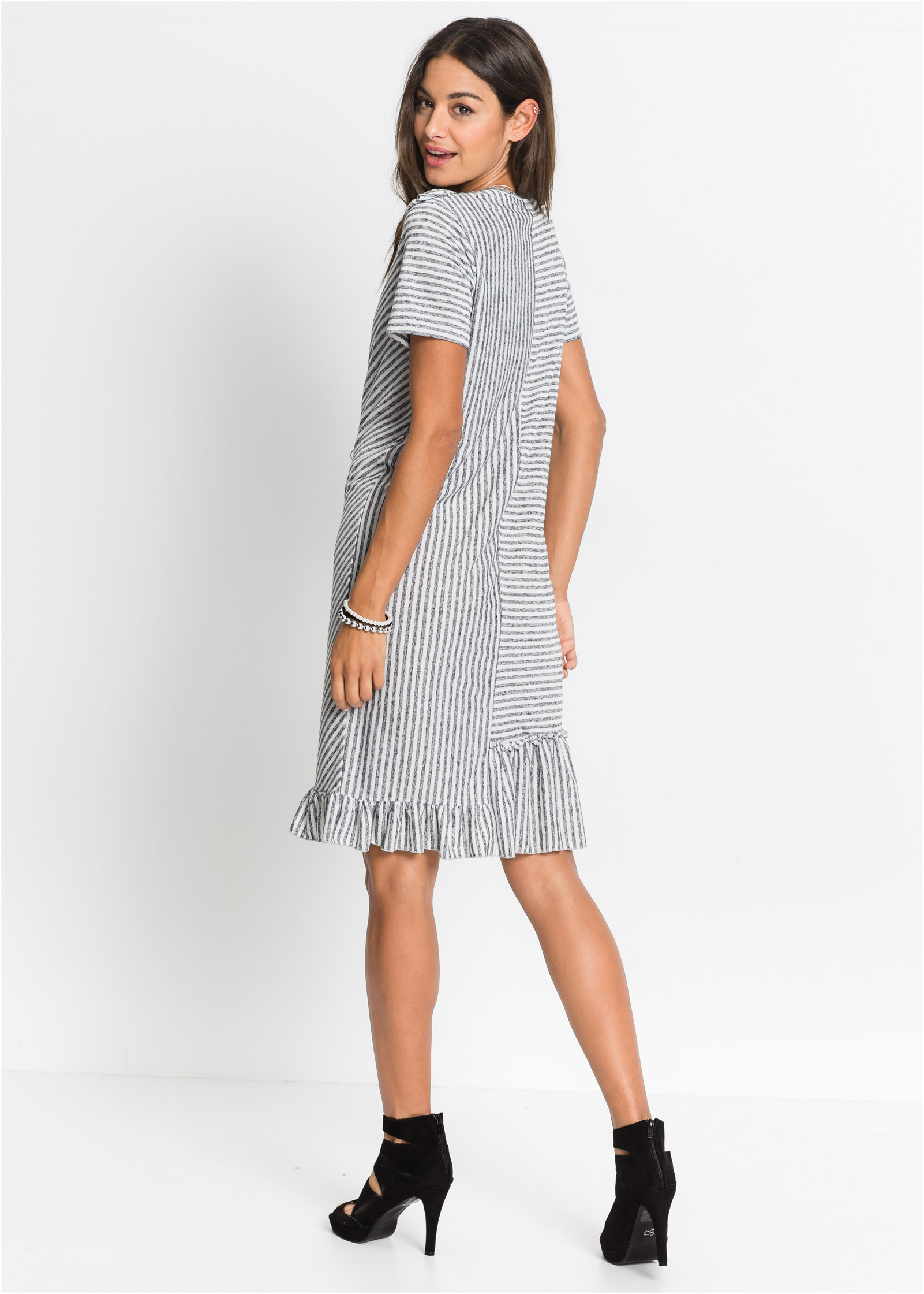 Ruffle t 2025 shirt dress