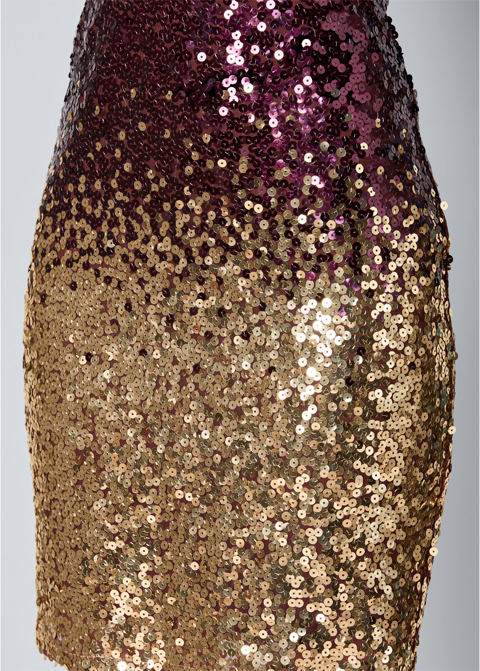 Sequin Bodycon Dress in Berry Multi | VENUS
