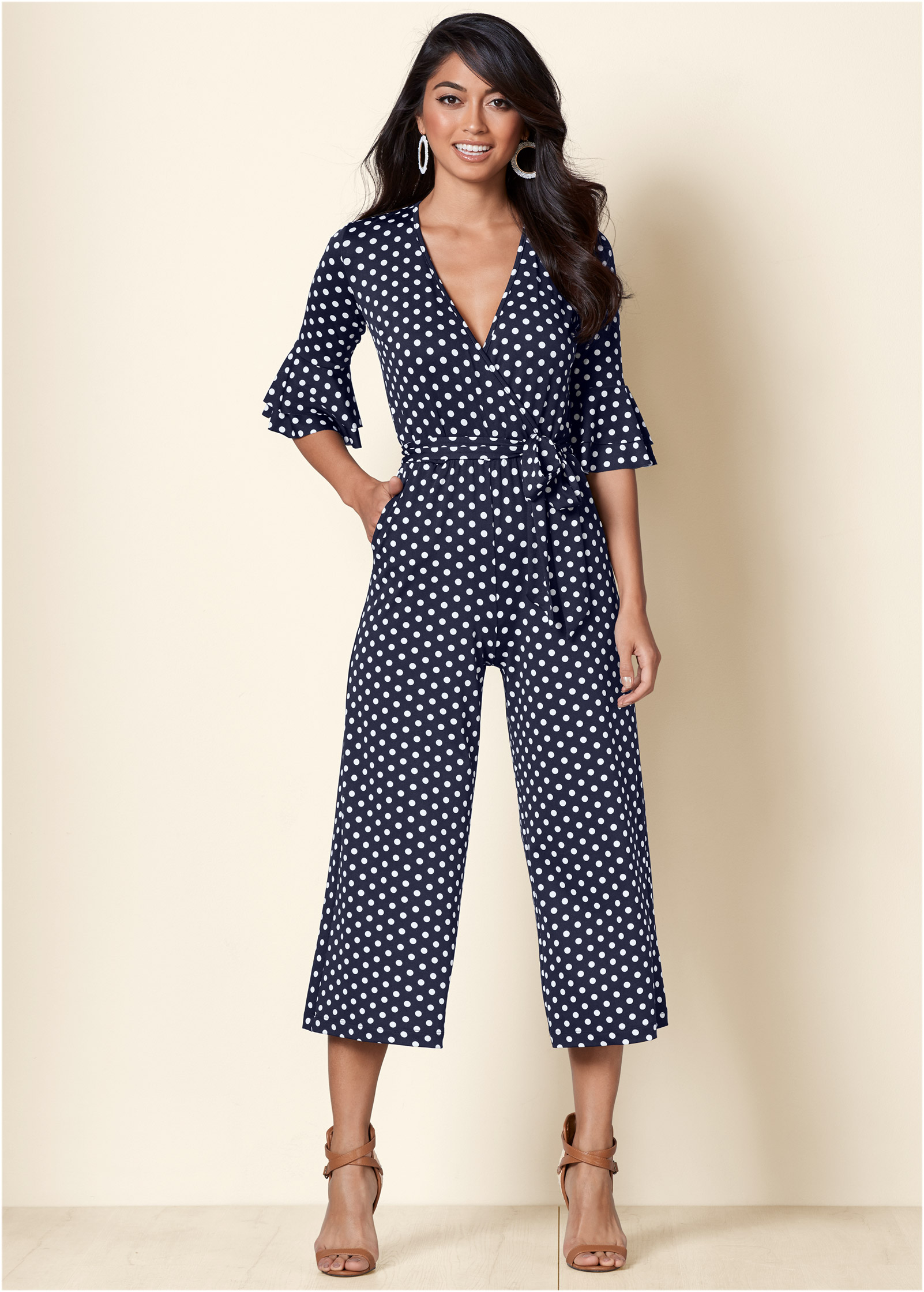 Venus cheap navy jumpsuit