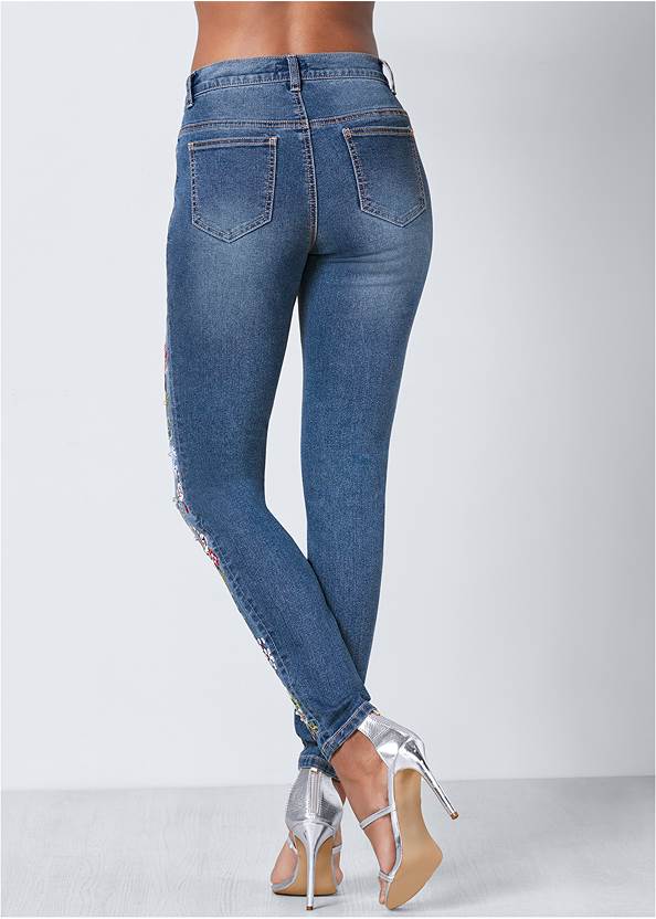 Alternate View Embellished Jeans
