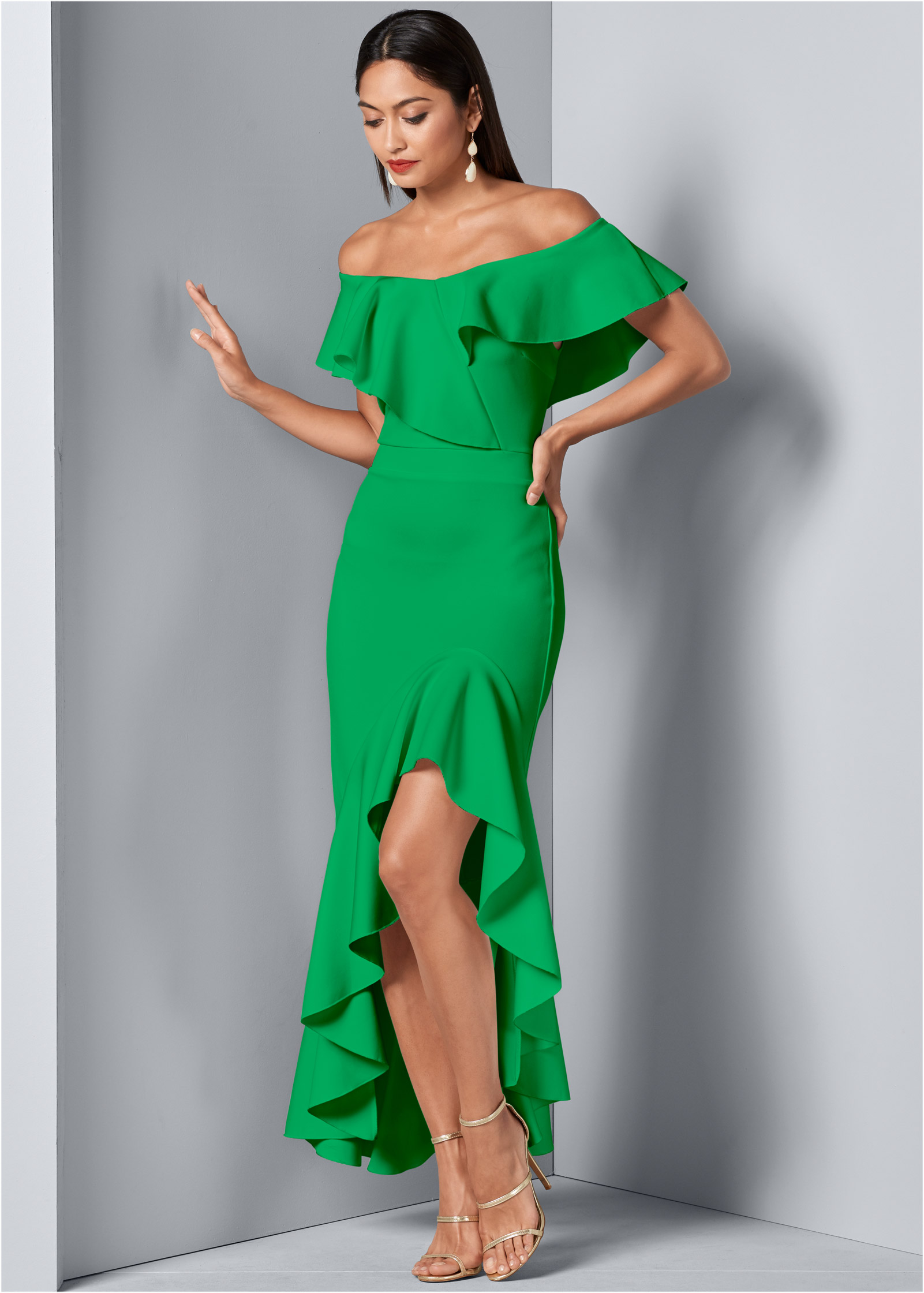venus green dress