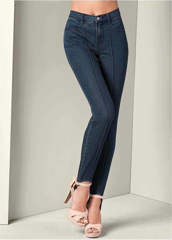 Front View Stirrup Jeans