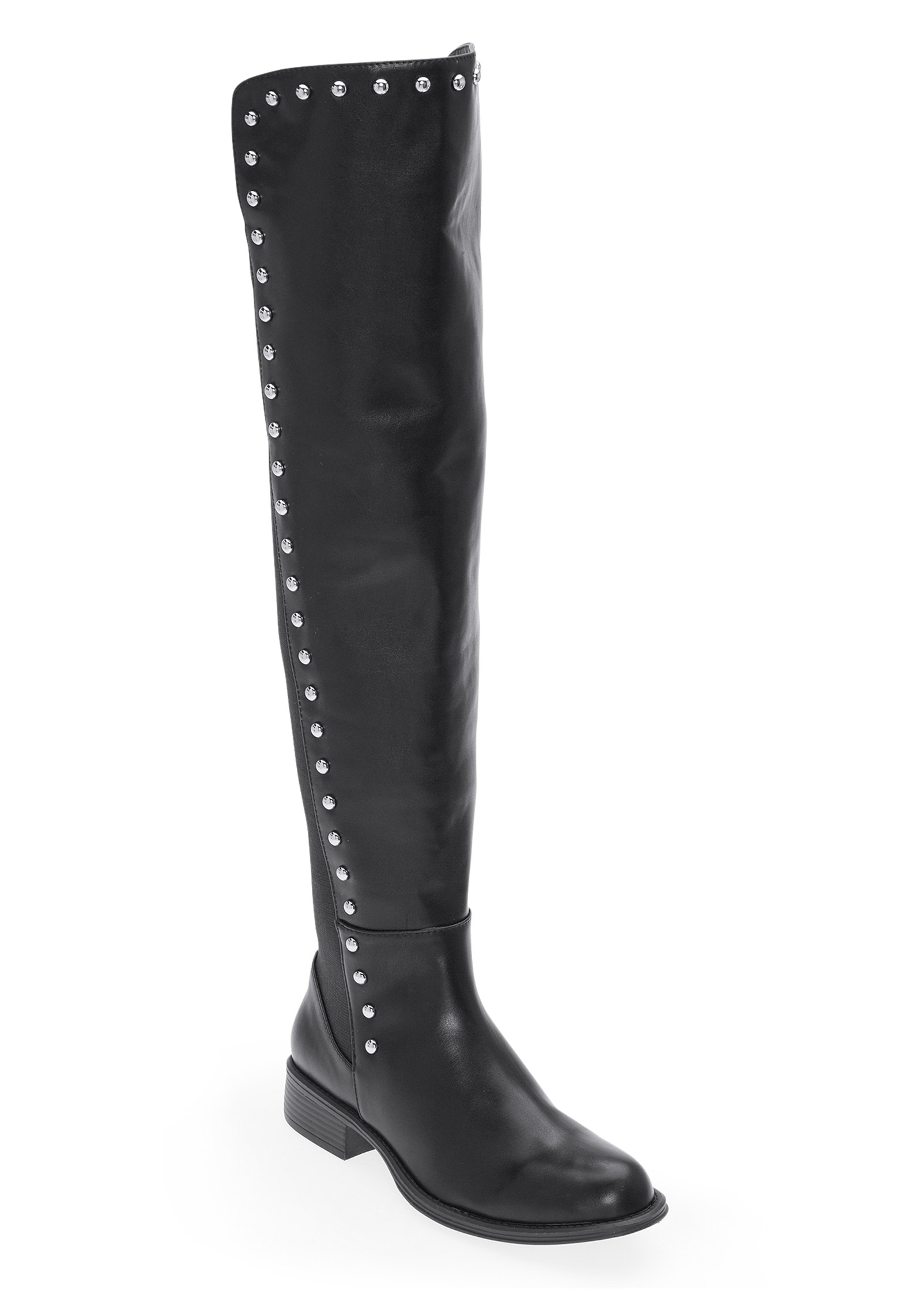 venus black boots