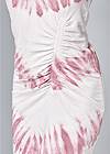 Alternate View Tie Dye Ruched Lounge Dress