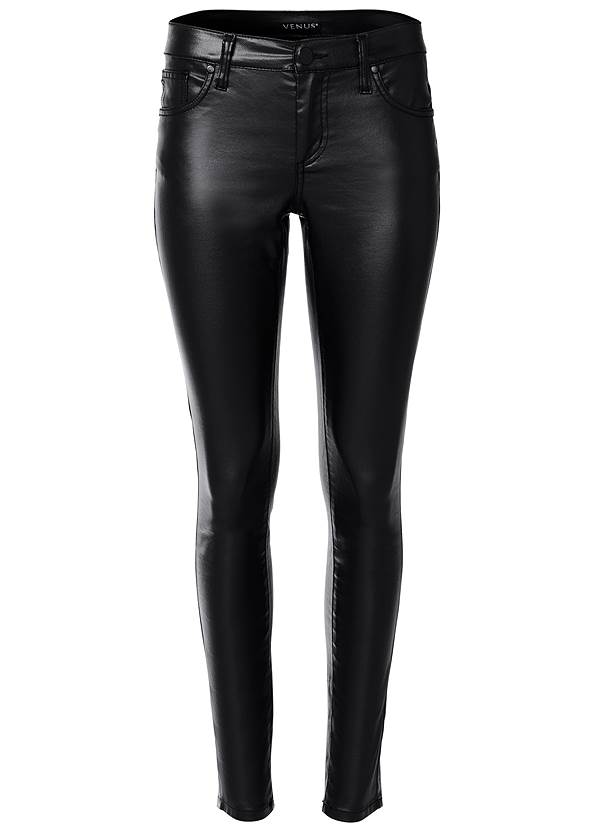 Alternate View Faux-Leather Pants