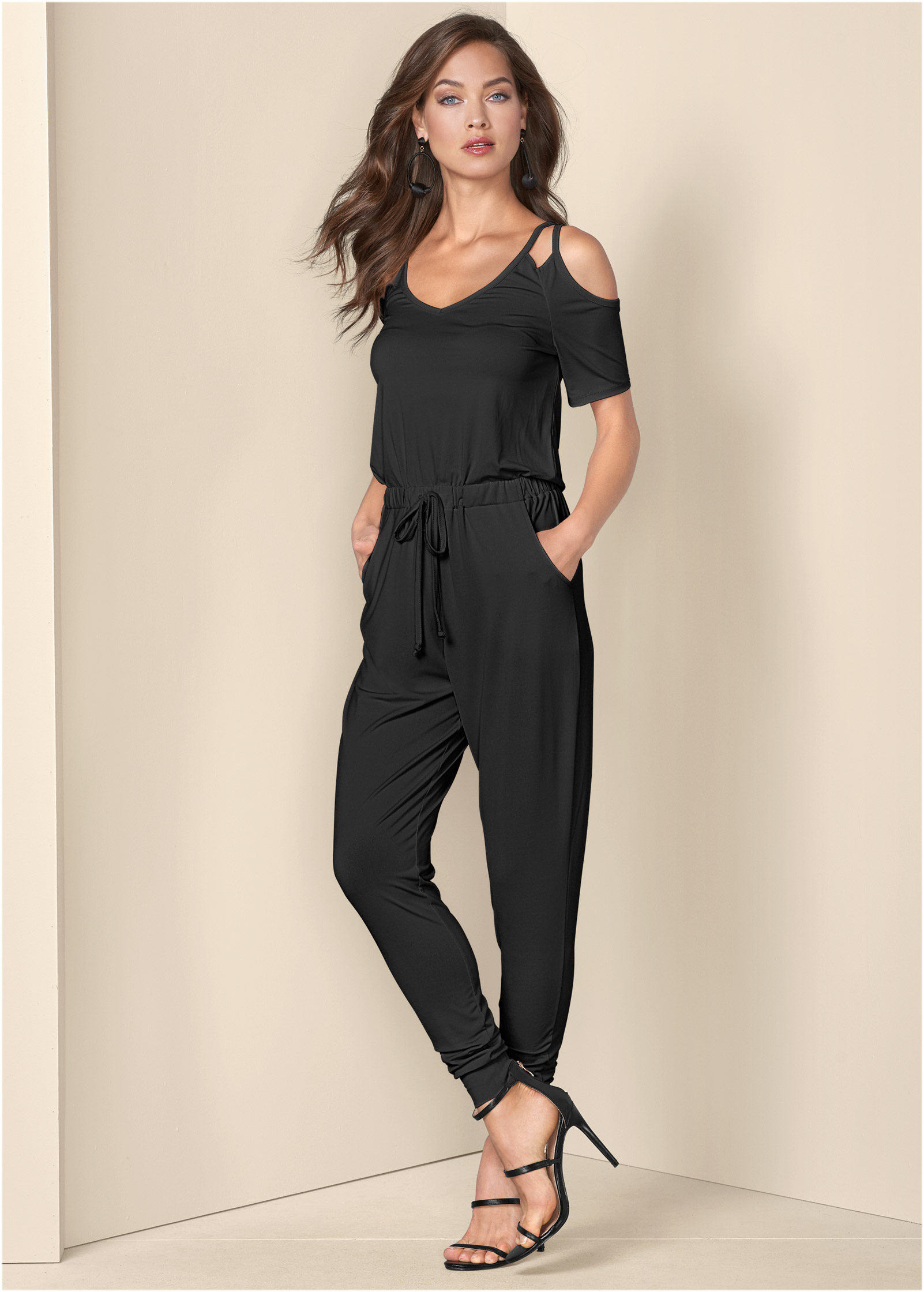 Cold shoulder cheap jump suits