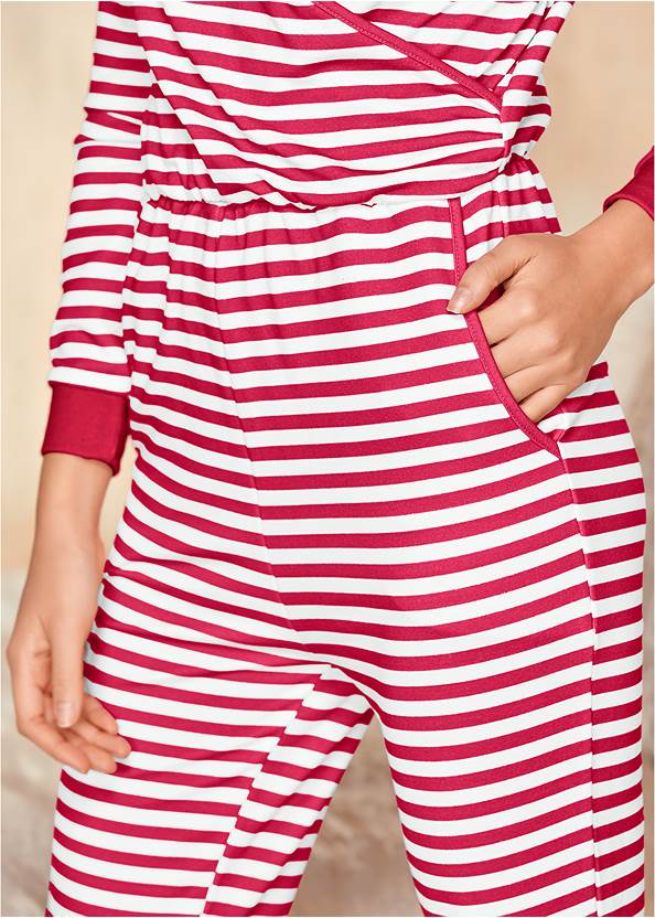 Alternate View Striped Onesie