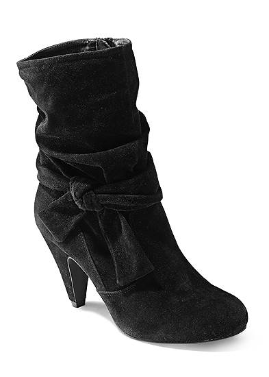 Knotted Slouchy Boots
