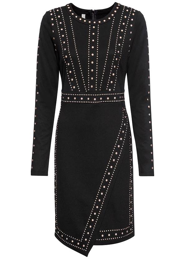 Embellished Dress in Black | VENUS