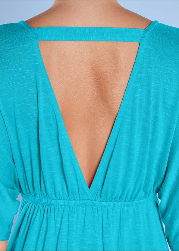 Alternate View Deep V Cover-Up Tunic
