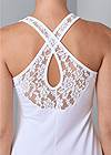 Alternate View Lace Back Nightgown