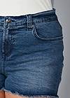 Alternate View Frayed Cutoff Jean Shorts