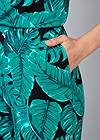 Alternate View Palm Leaf Printed Jumpsuit