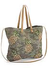 Front View Camo Tote Bag