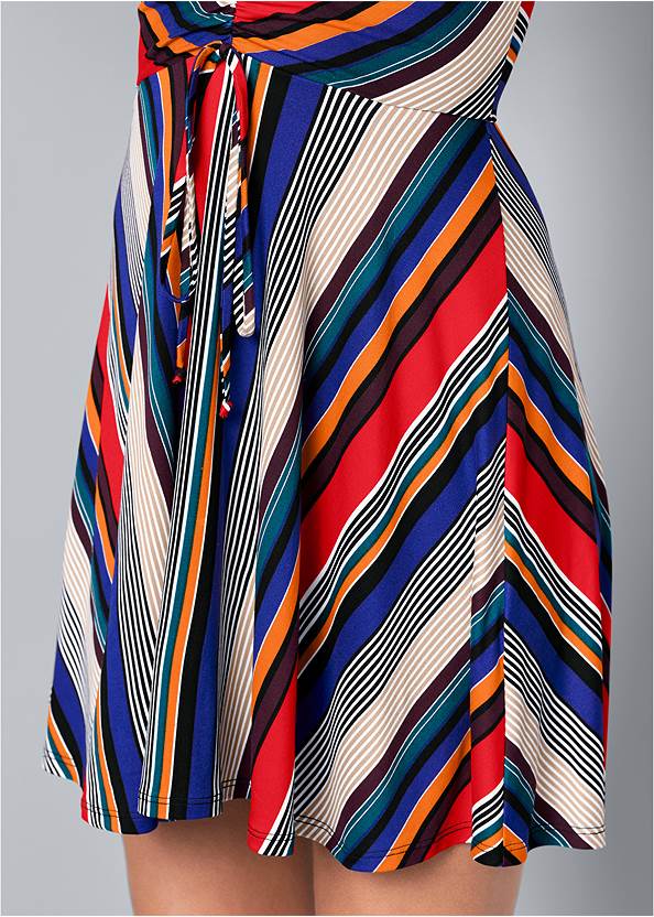 Alternate View Mixed Stripe Dress