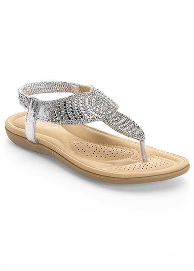 Sparkle Thong Sandals