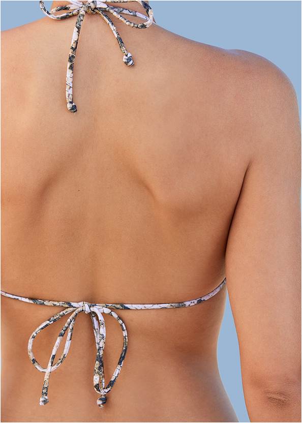 Alternate View Triangle String Bikini Top