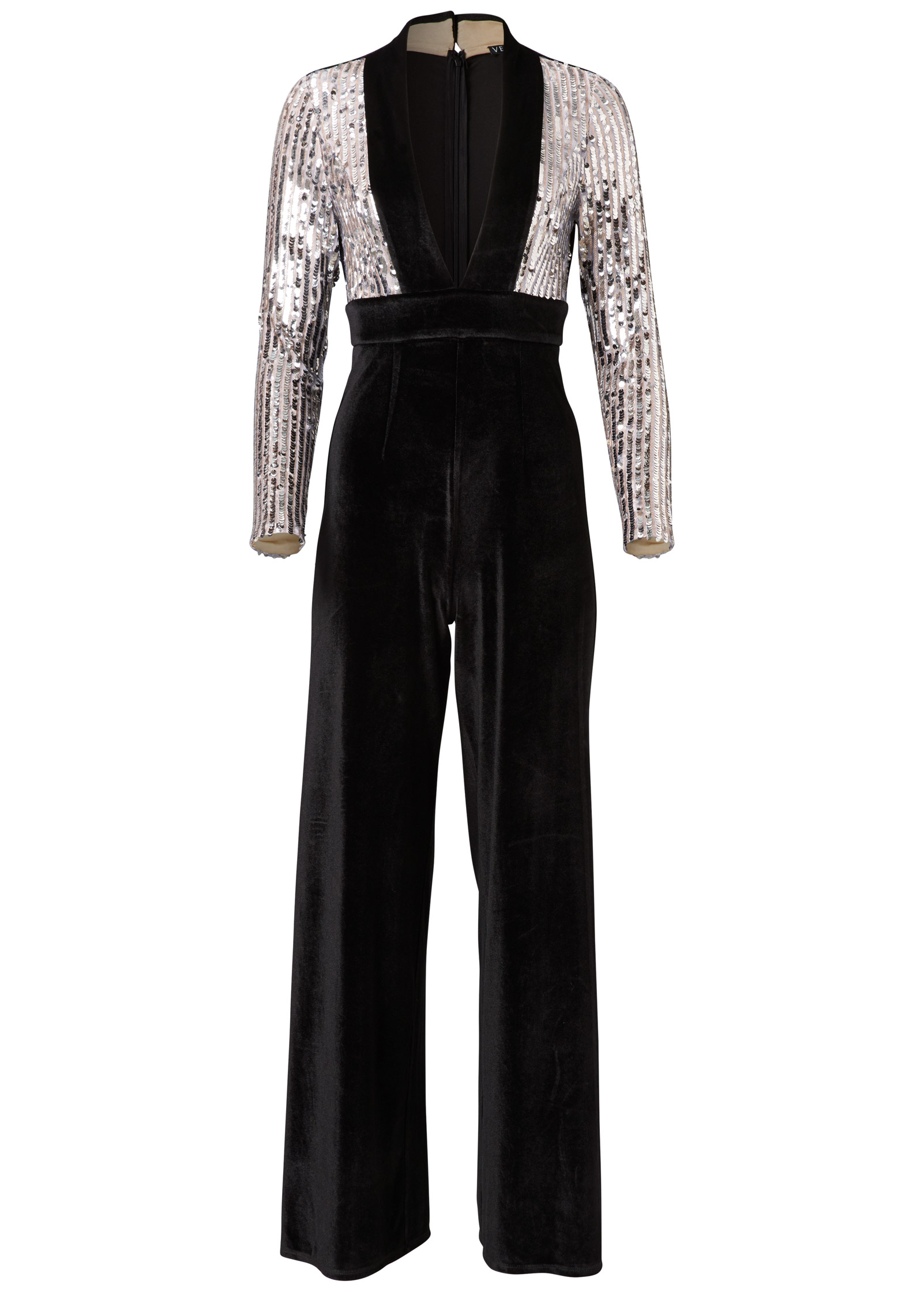 venus velvet jumpsuit