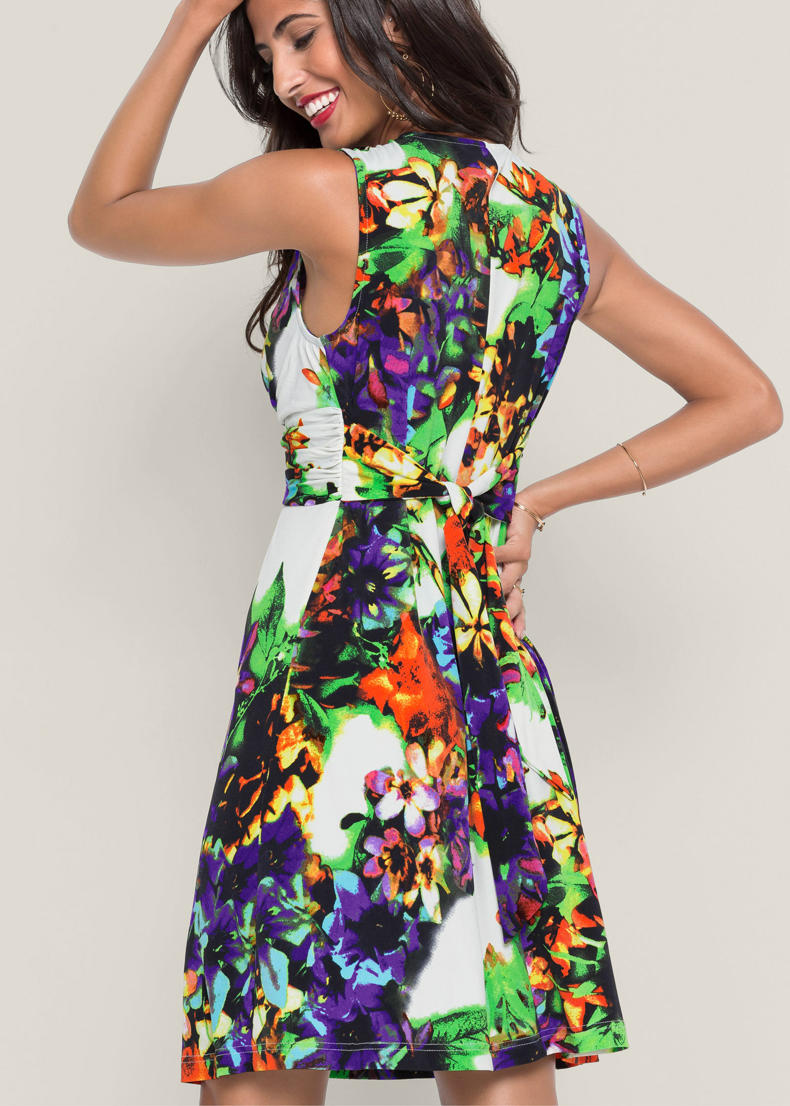 Venus floral print outlet dress