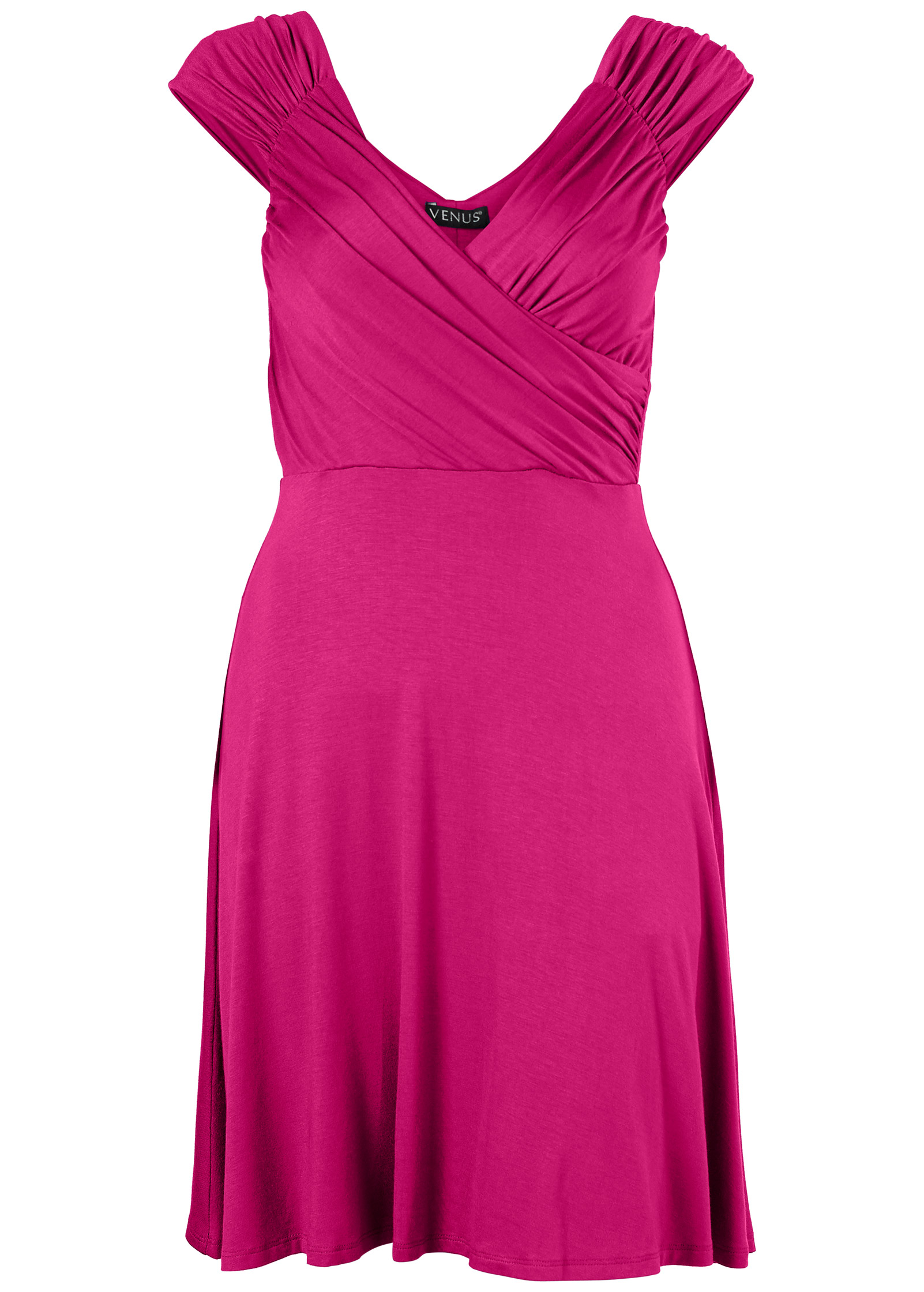 Venus draped 2025 front dress