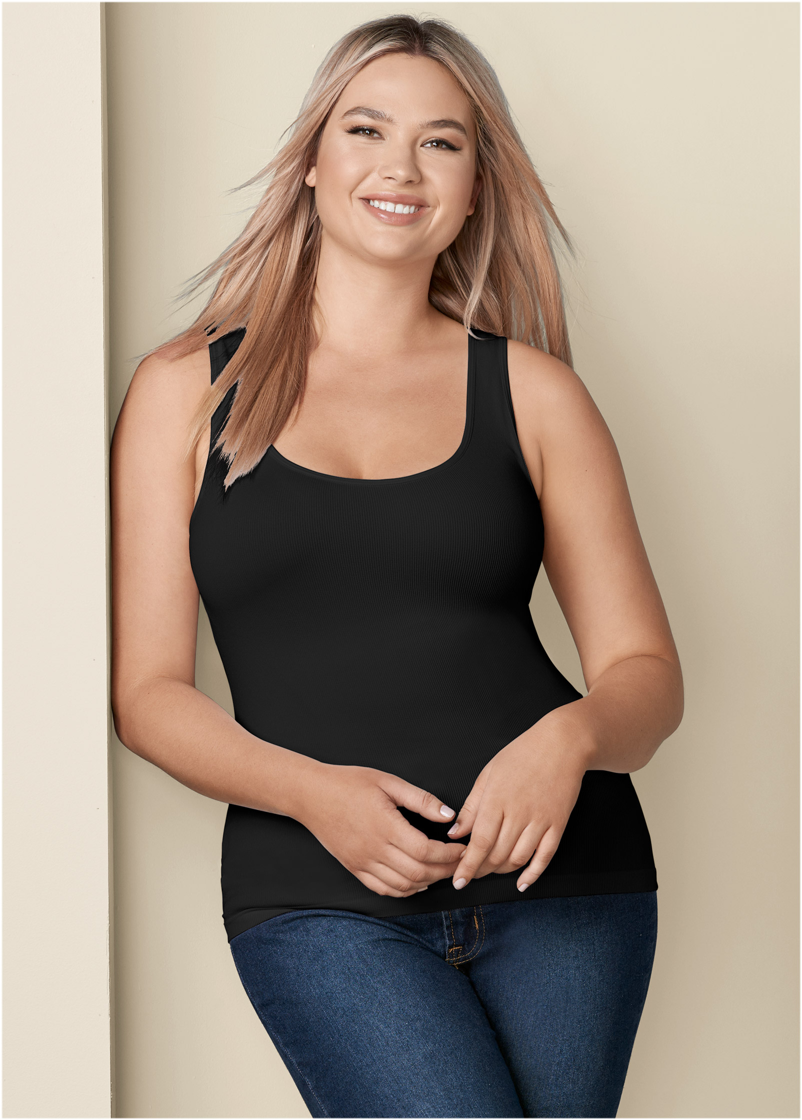 Plus size 2024 sleeveless tops