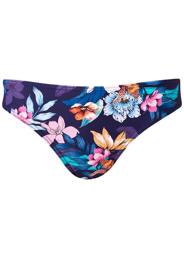 Mid-Rise Bikini Bottom in Moonlit Blooms | VENUS
