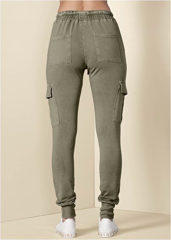 Back View Cargo Lounge Joggers
