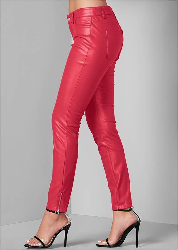 Alternate View Faux Leather Pants