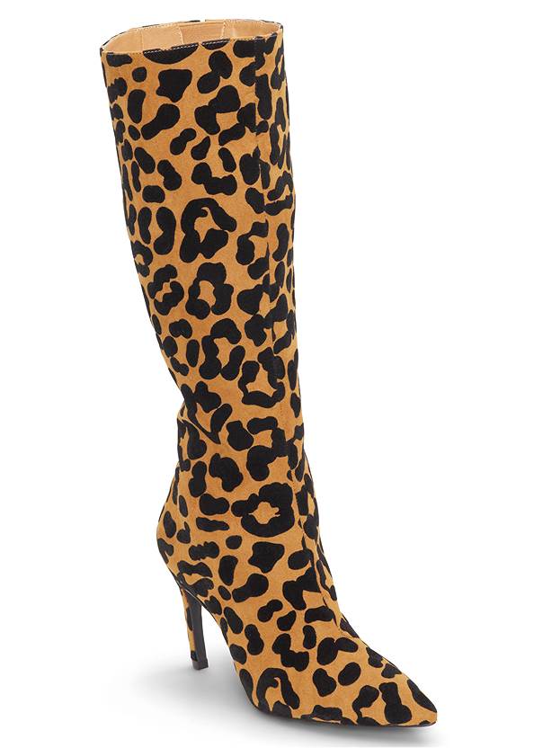 Shoe series 40° view Leopard Boots