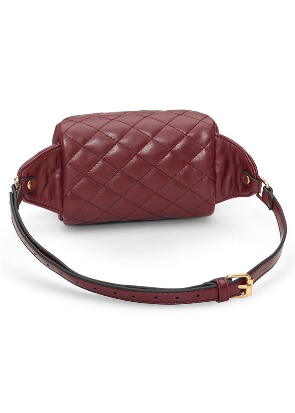 Back View Quilted Belt Bag
