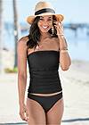 Front View Slimming Tankini Top