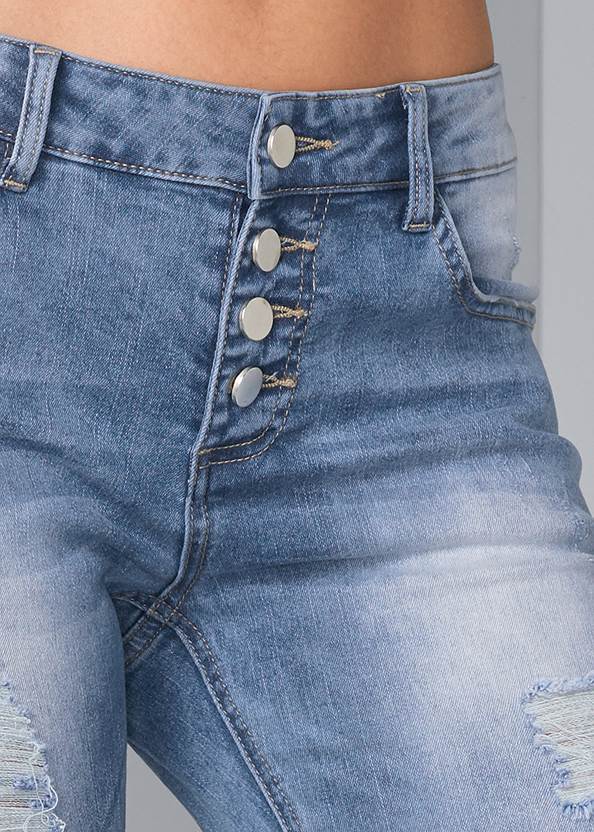 Alternate View Embellished Ripped Jeans