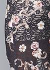 Detail back view Floral Lace Bodycon Dress