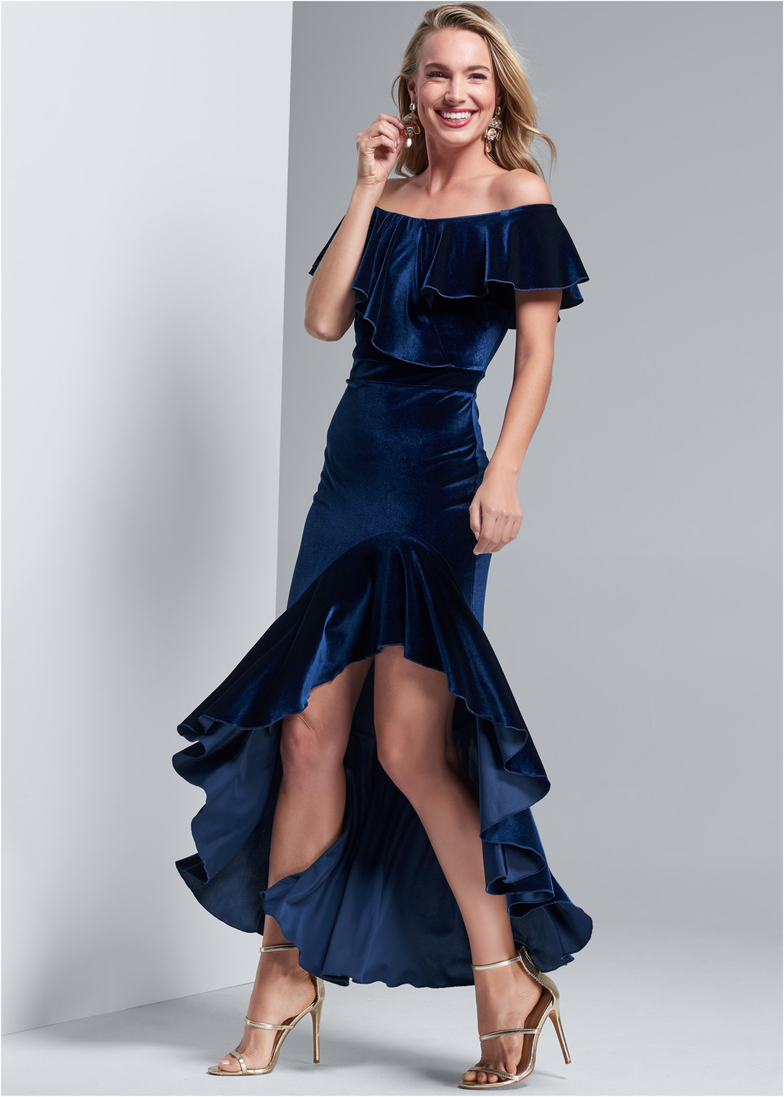 navy blue dress venus