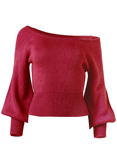 Plus Size Eyelash Sweater