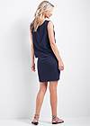 Full back view Casual Tank Dress, Any 2 For $49