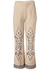 Ghost  view Embellished Linen Pants