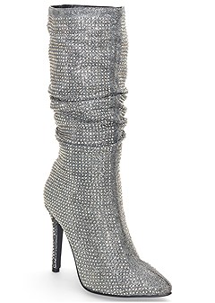 Embellished Slouch Boot in | VENUS