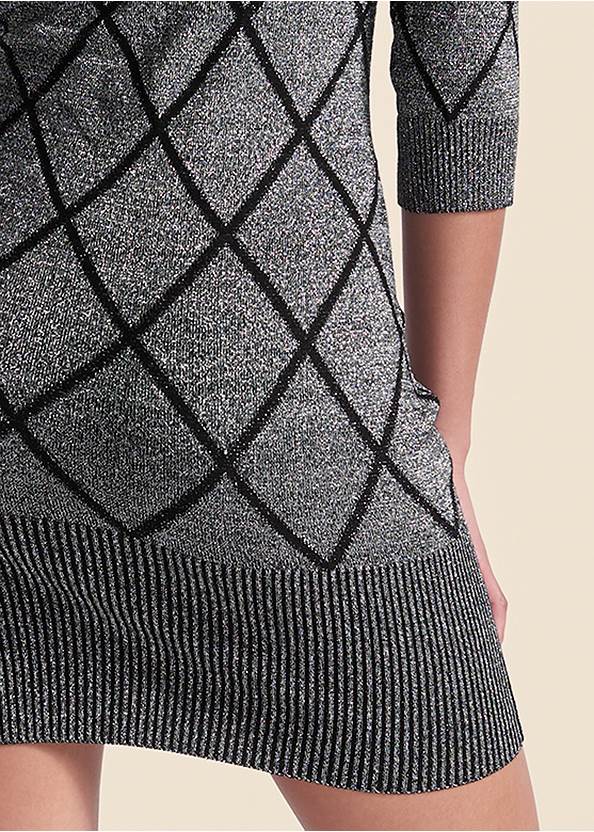 Alternate View Turtleneck Sweater Dress