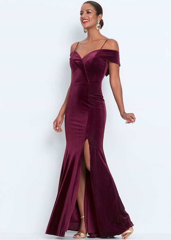 Velvet Long Dress